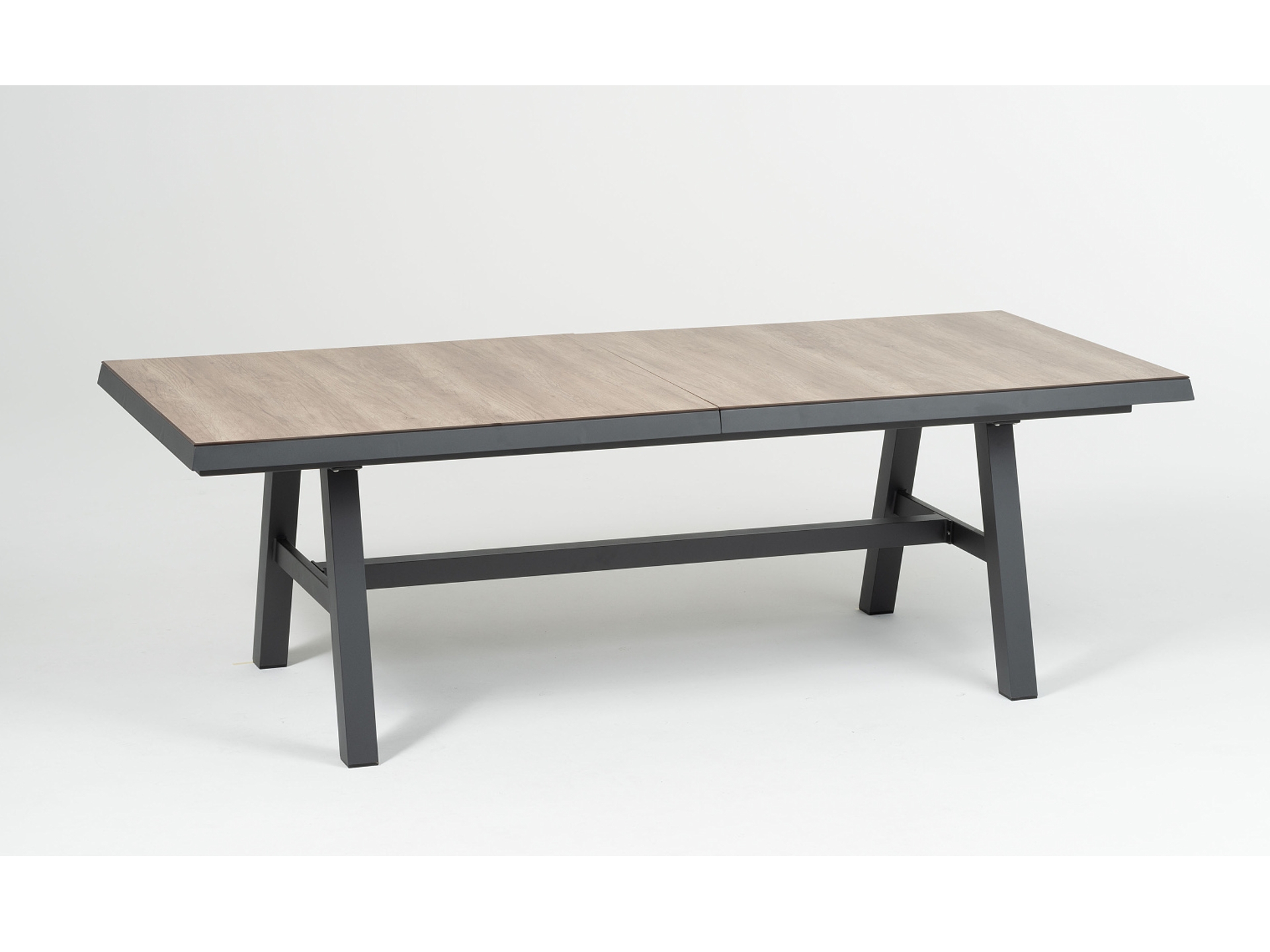 Levně Denver jídelní stůl hnědý 240-300 cm