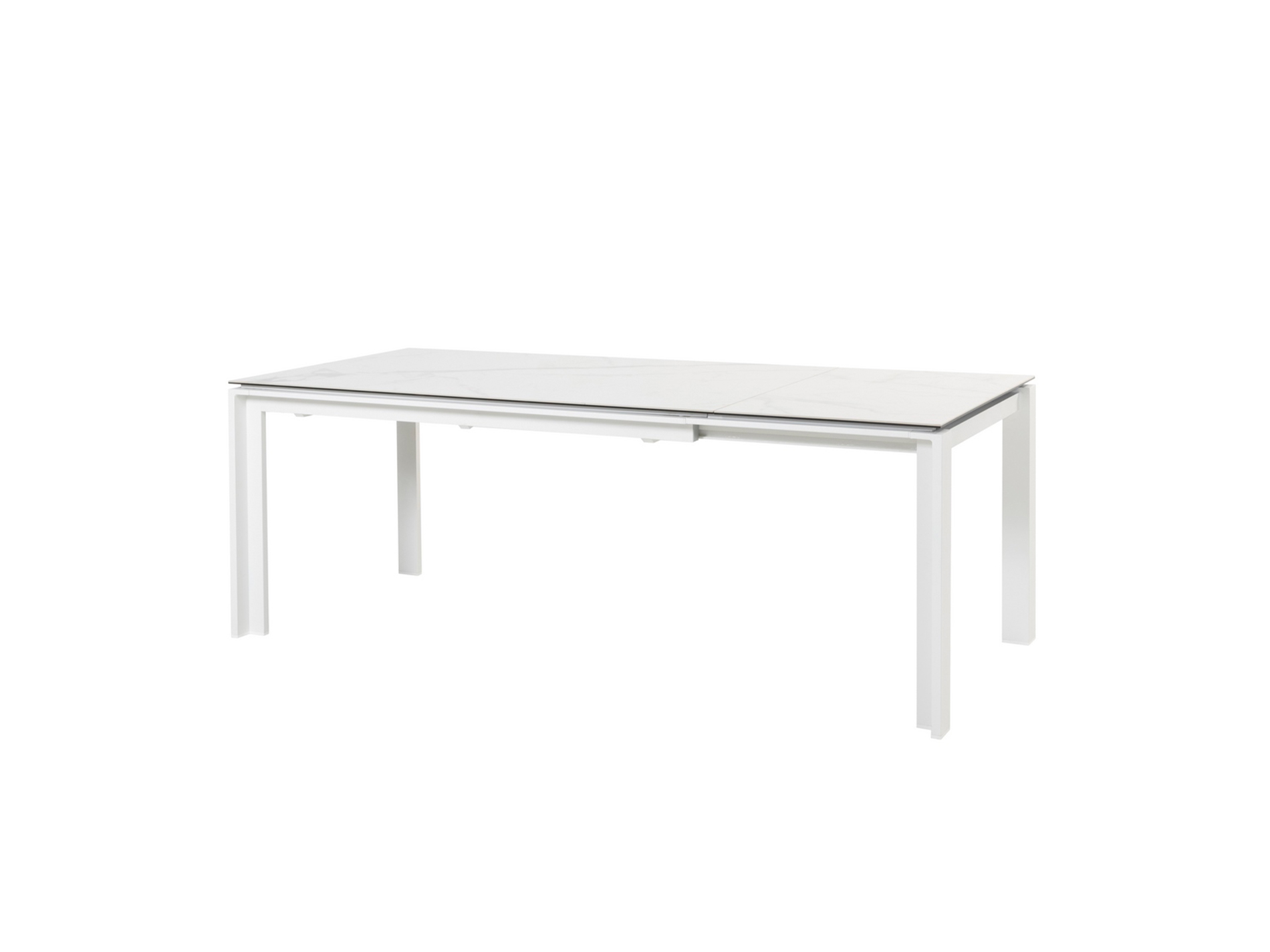 Levně Optimum jídelní stůl bílý 160 - 280 cm