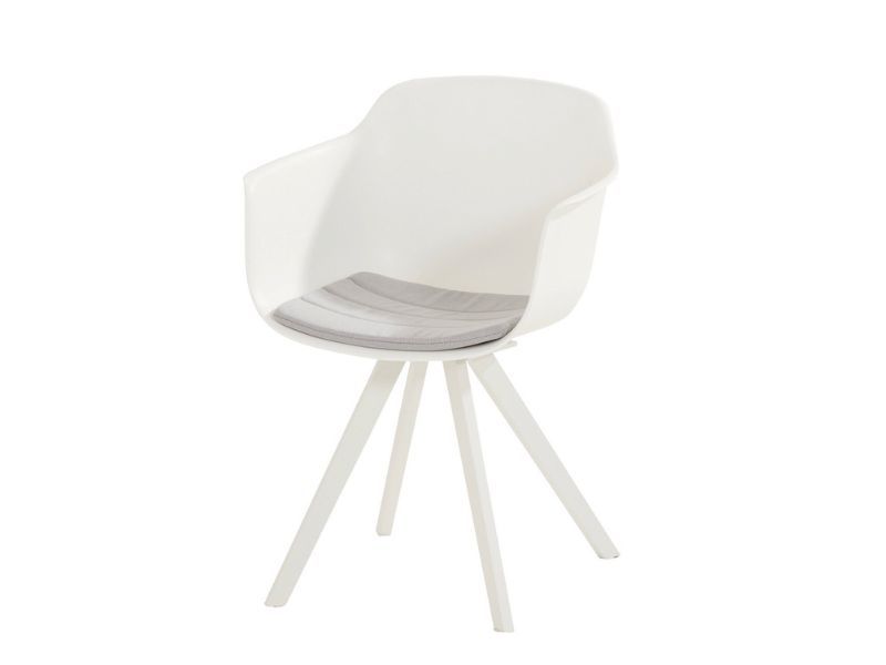 Solid jídelní židle bílá