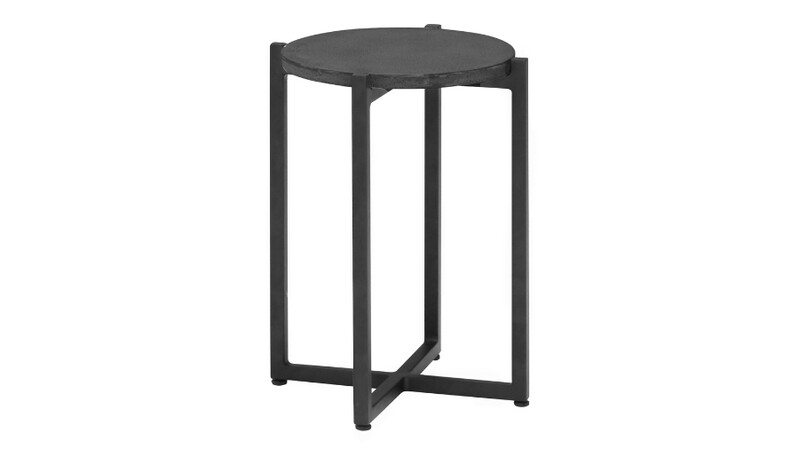 Levně Soul konferenční stolek šedý 34x45 cm